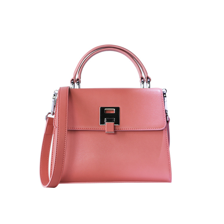 Small Pink Women’s Genuine Leather Cute Shoulder Bags