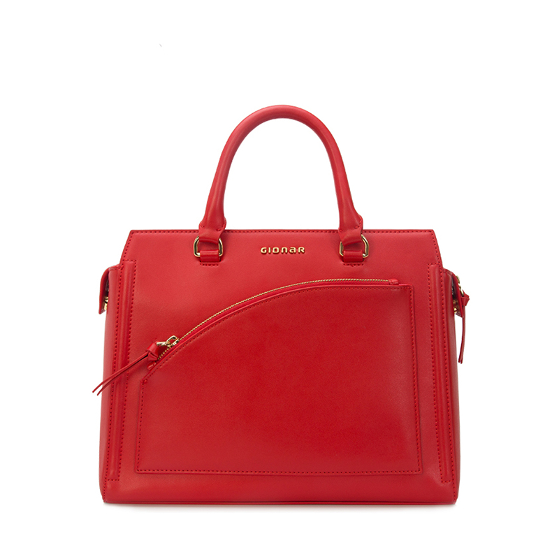 Customized high-quality women’s leather simple office handbag