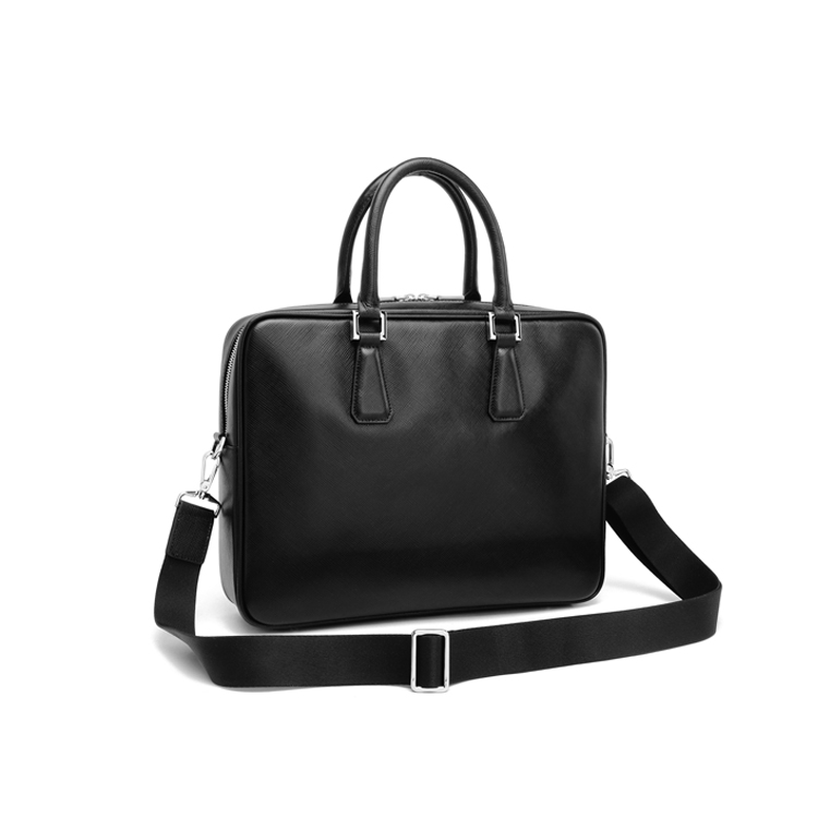 High Capacity Computer Genuine Leather Men’s Laptop Bags GIONAR