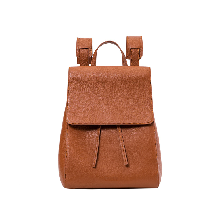Fashionable Genuine Leather Women’s Casual Backpack