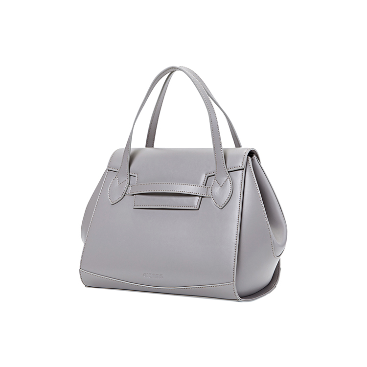 Grey Color Women’s Designer Genuine Leather Handbags