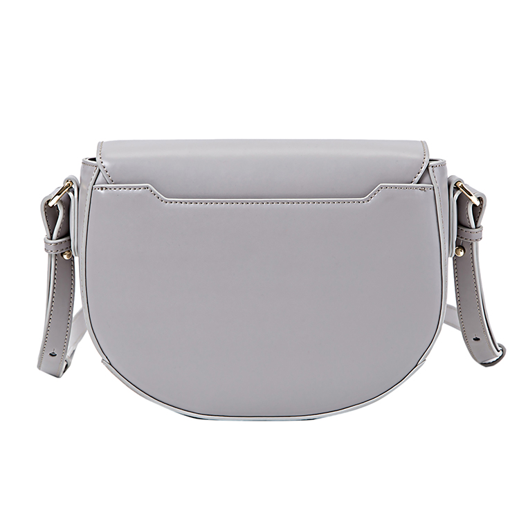 Fashion trendy grey leather crossbody bag online