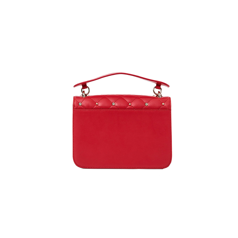 2020 Quilted Professional Red Leather Crossbody Bag