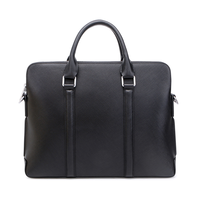 High capacity computer genuine leather Men’s laptop bags