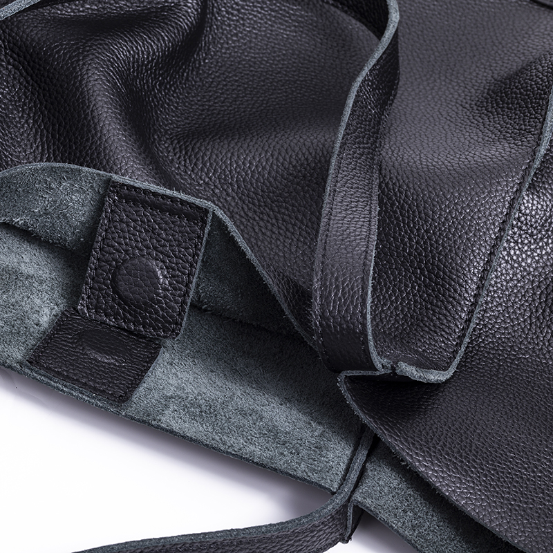 Gionar natural grain leather large tote handbags Set Bag