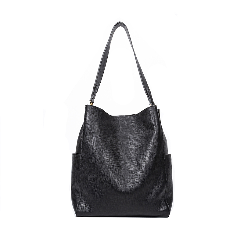 New Soft genuine leather softer leather bucket handbags
