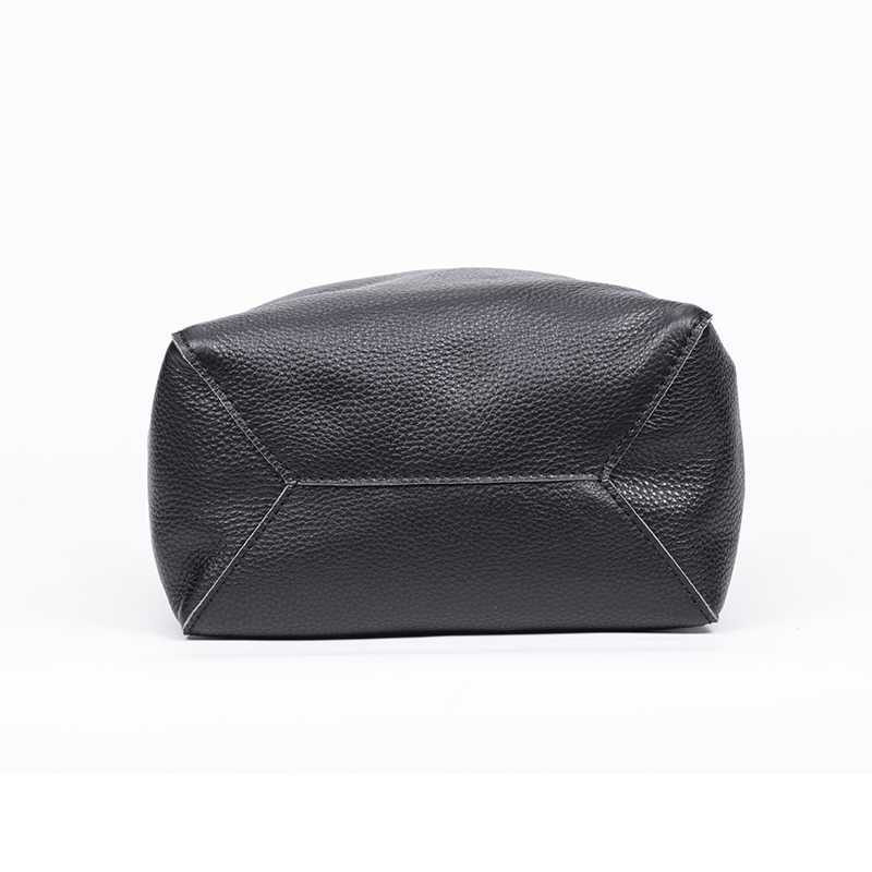 Wholesale Custom OEM Best Designer fashion Small Size cowhide leather Soft Bucket handbag