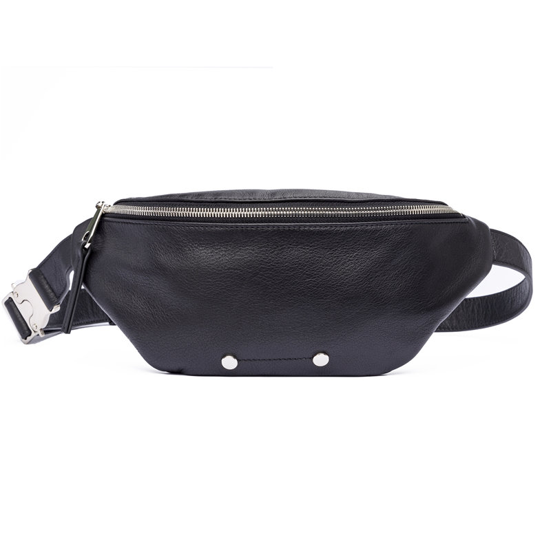 Wholesale Genuine Cow Calf leather waist bag fanny pack