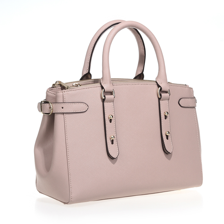 High Quality Fashion Saffiano Leather Women totes with divide pocket