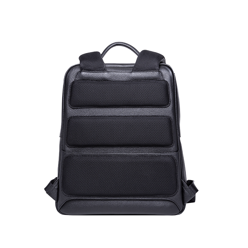 Famous brand high quality cowhide leather men’s backpack