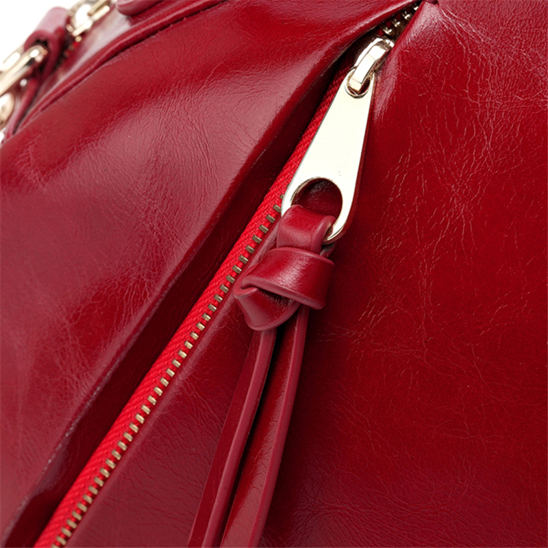 Vintage Oil Italy genuine leather women tote handbags