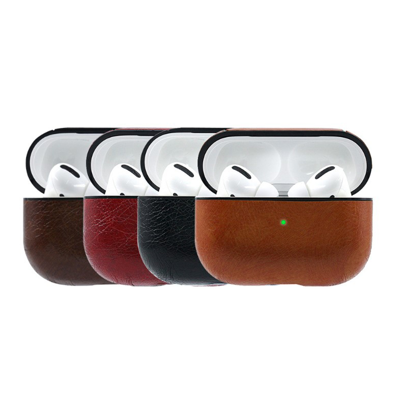 Supply Genuine Leather Protective Earphone Case  AirPods for Apple