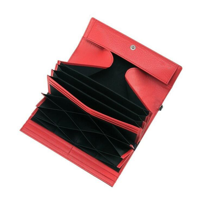 custom multifunctional Carbon fiber leather card wallets