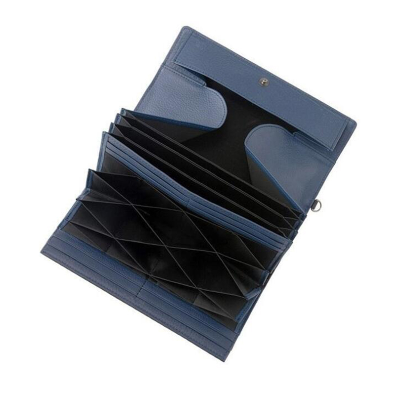 custom multifunctional Carbon fiber leather card wallets