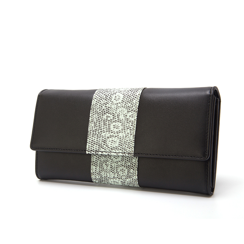 Custom Printing High Quality Genuine Calf Leather Ladies purse Wallet