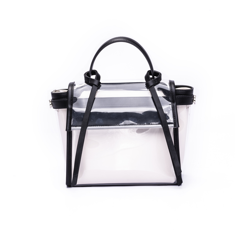 Custom brand high-end transparent PVC bag
