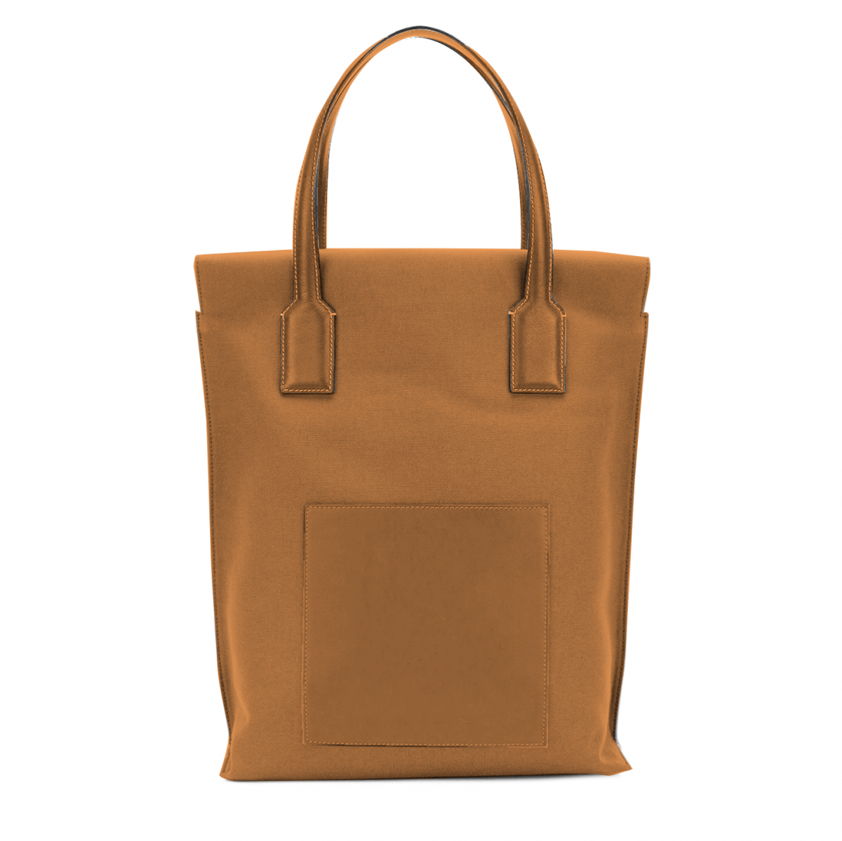 Custom Fashion Brown Color Genuine Leather Tote Handbags