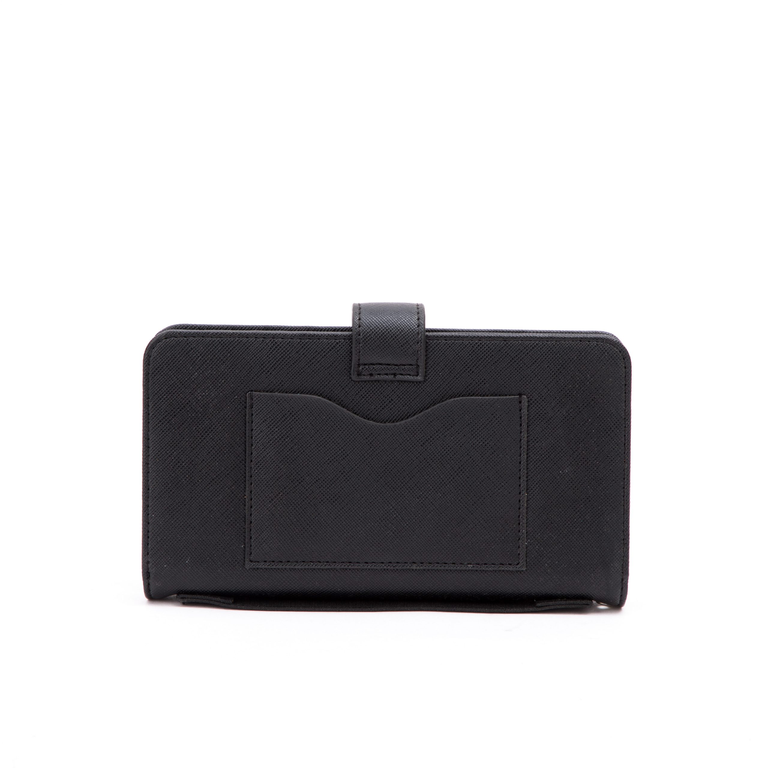 Custom saffiano leather card holder