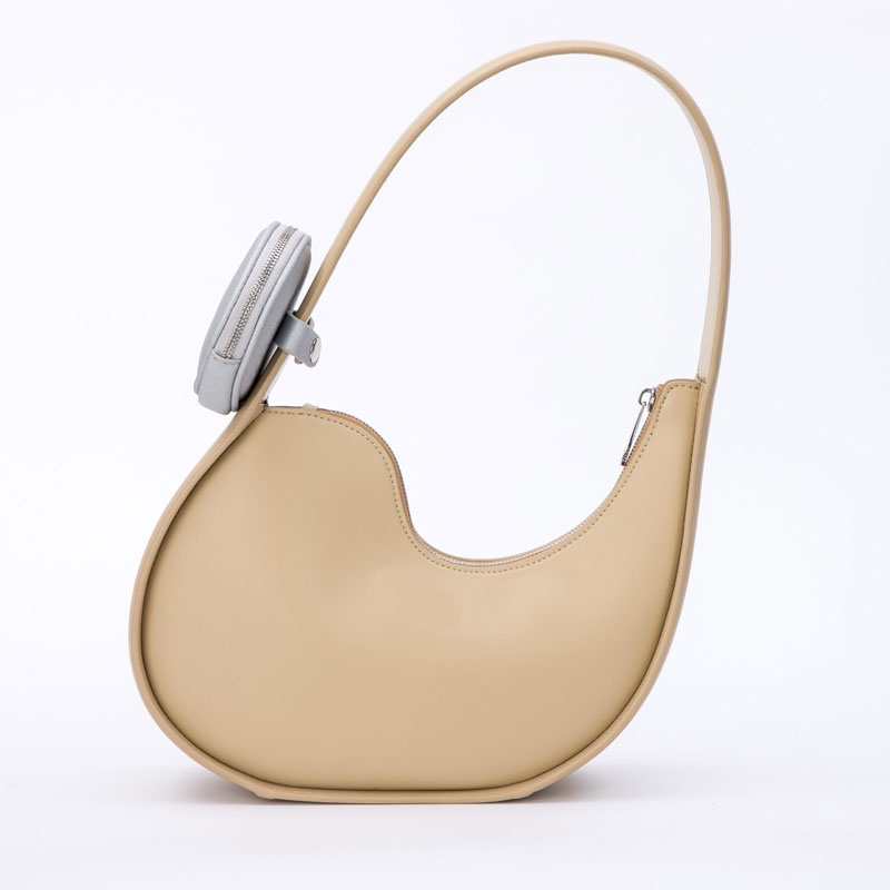 GIONAR Unique Design Leather Hobo Handbag Baguette Bag for Ladies
