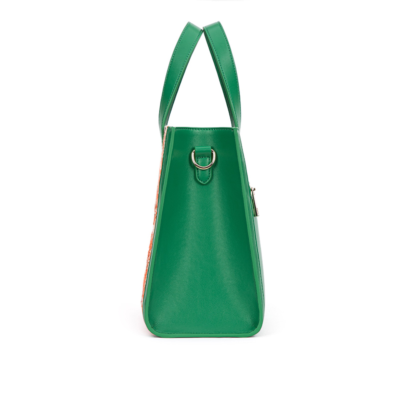 GREEN BEST MID QUALITY LEATHER HANDBAGS