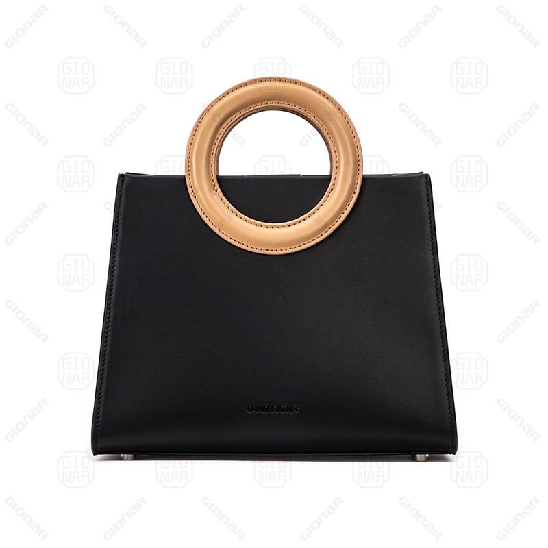 Designer Real Leather Tote Handbag