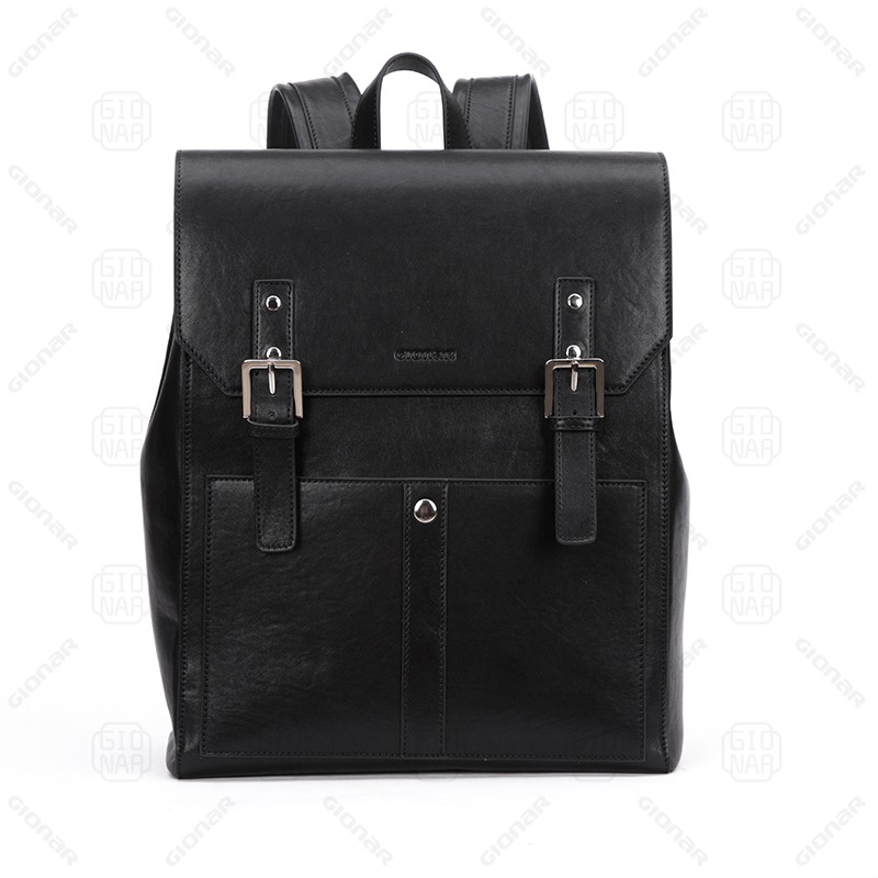 Custom Vegetable Tanned Leather Backpack