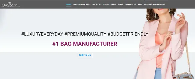 leading manufacturer and supplier of bags