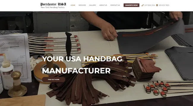 a handbag manufacturer in New York