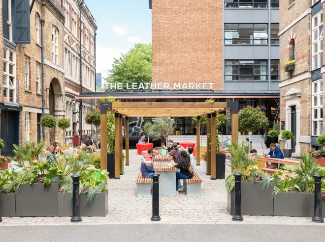The Leather Market in London