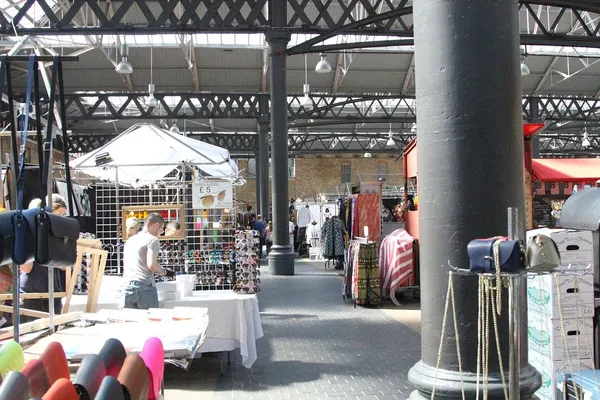 New Spitalfields Leather Bag Market in London
