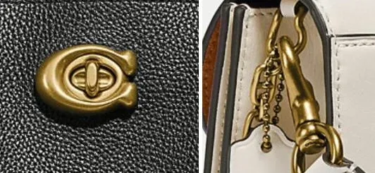 coach bag hardware