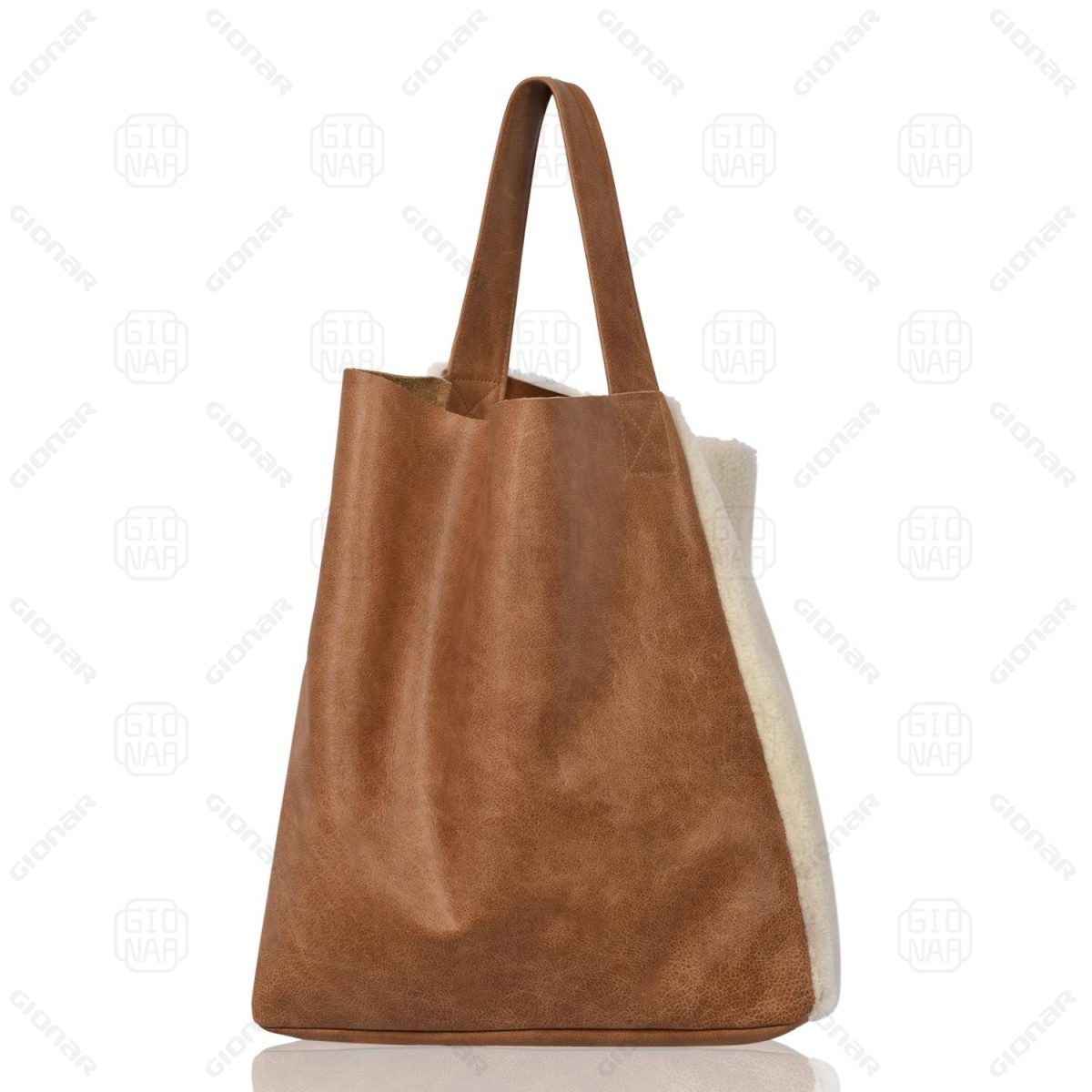 Real Sheepskin Shoulder Bag Women’s Tote Bag