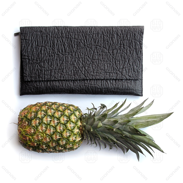 Real Pineapple Leather Clutch Purse for Women