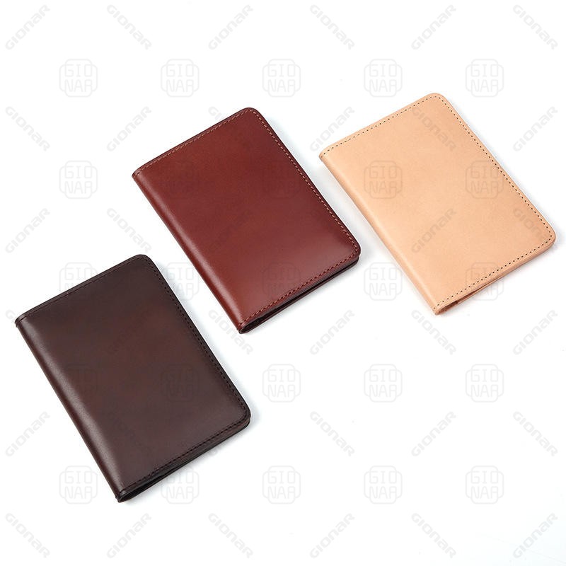 New Design Customizable Leather Passport Case Holder Cover