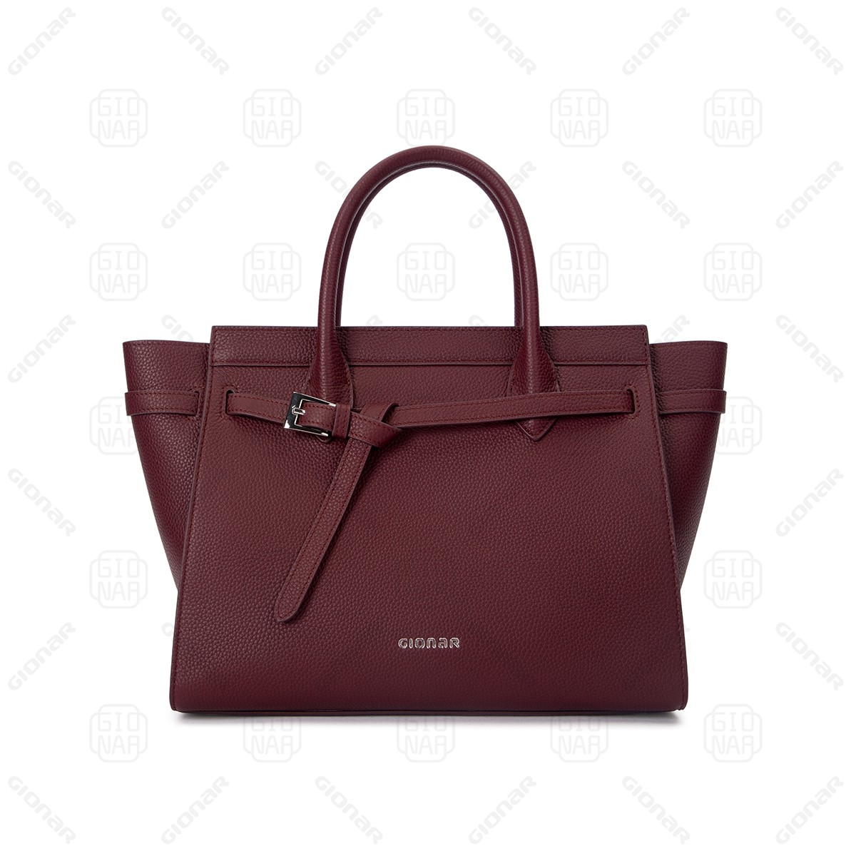 Custom Luxury Genuine Leather Tote Bag for Women with Inner Pocket