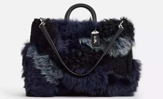 Coach Fox Fur Bag