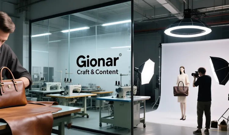 Craft & Content: Gionar’s One-Stop Handbag Manufacturing & Video/Photo Solutions