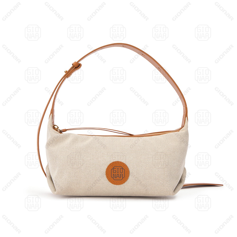 High Quality Canvas Tote Bag Wear-resistant Fabric Ladies Zipper Shoulder Bags