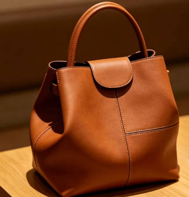 Coffee Leather bag