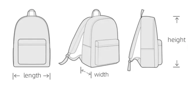 What Is Standard Backpack Size