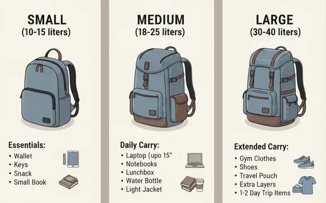 What Can Each Size Actually Hold
